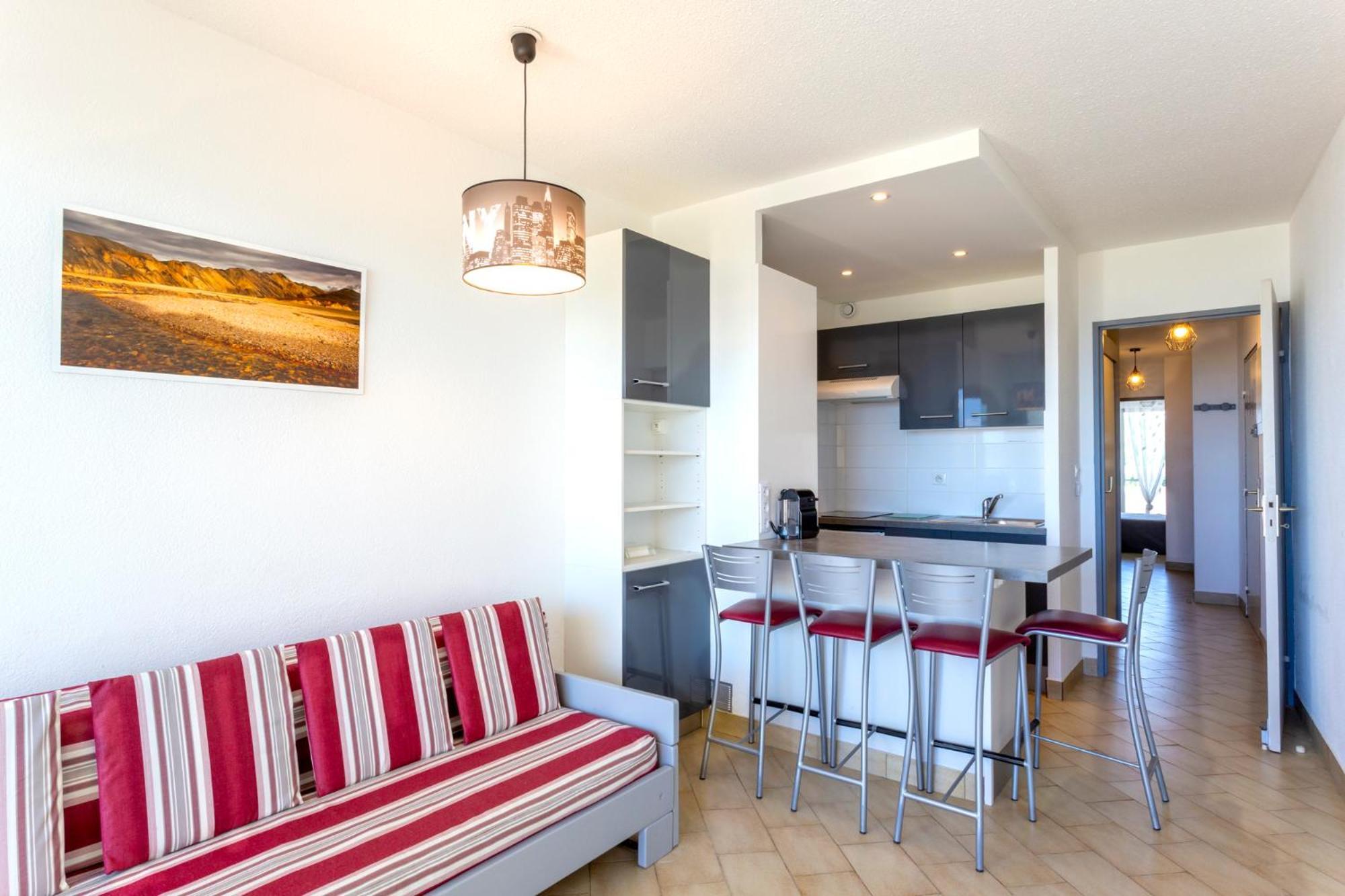Chez Fabienne - Superbe Appartement Avec Vue Sur La Mer Et Parking La Grande-Motte Exterior foto
