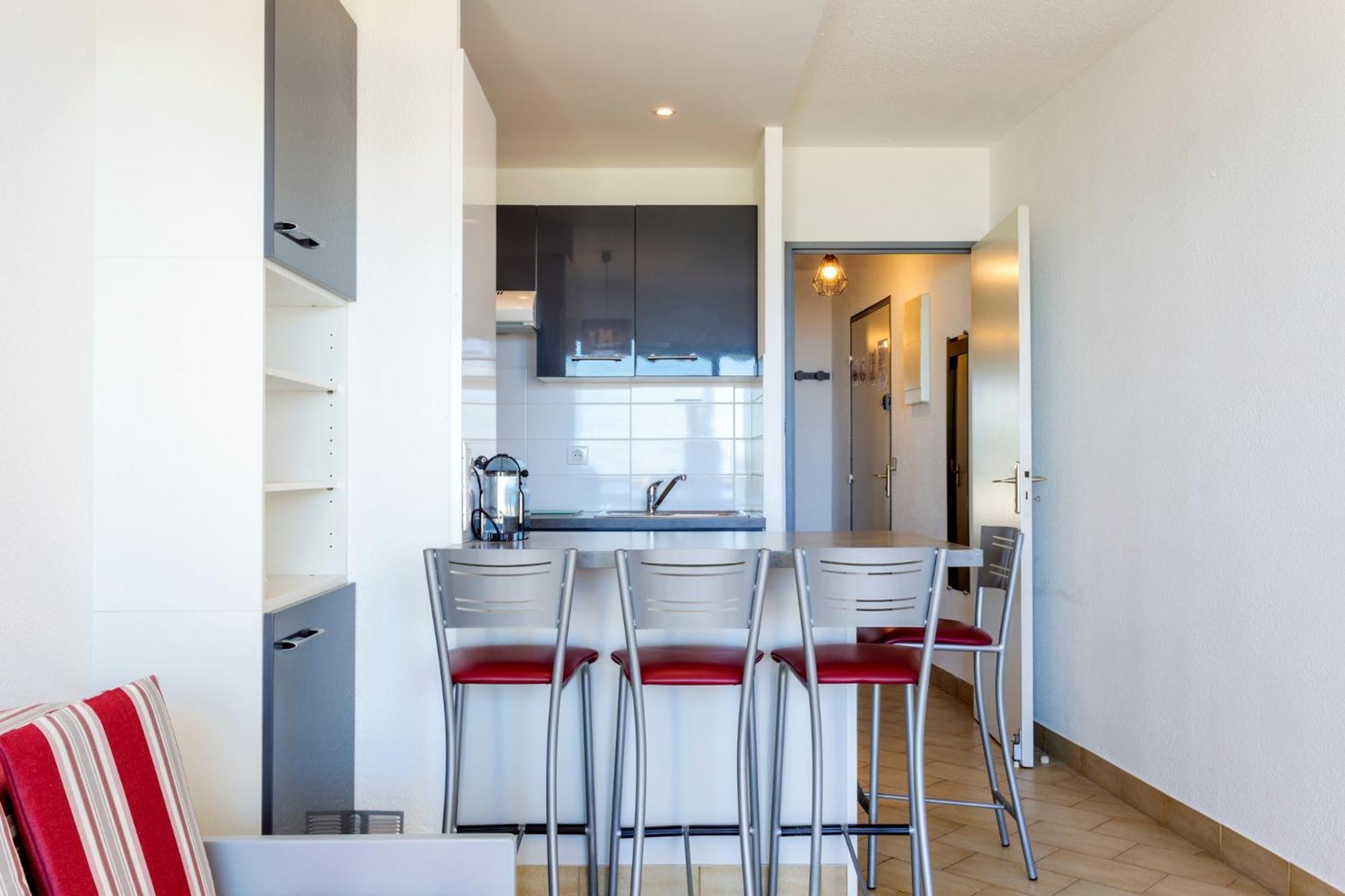 Chez Fabienne - Superbe Appartement Avec Vue Sur La Mer Et Parking La Grande-Motte Exterior foto